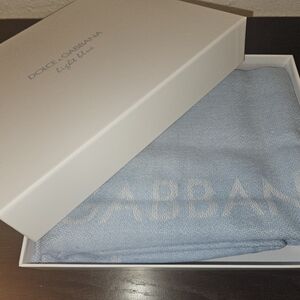 Dolce & Gabbana Light Blue Beach Towel